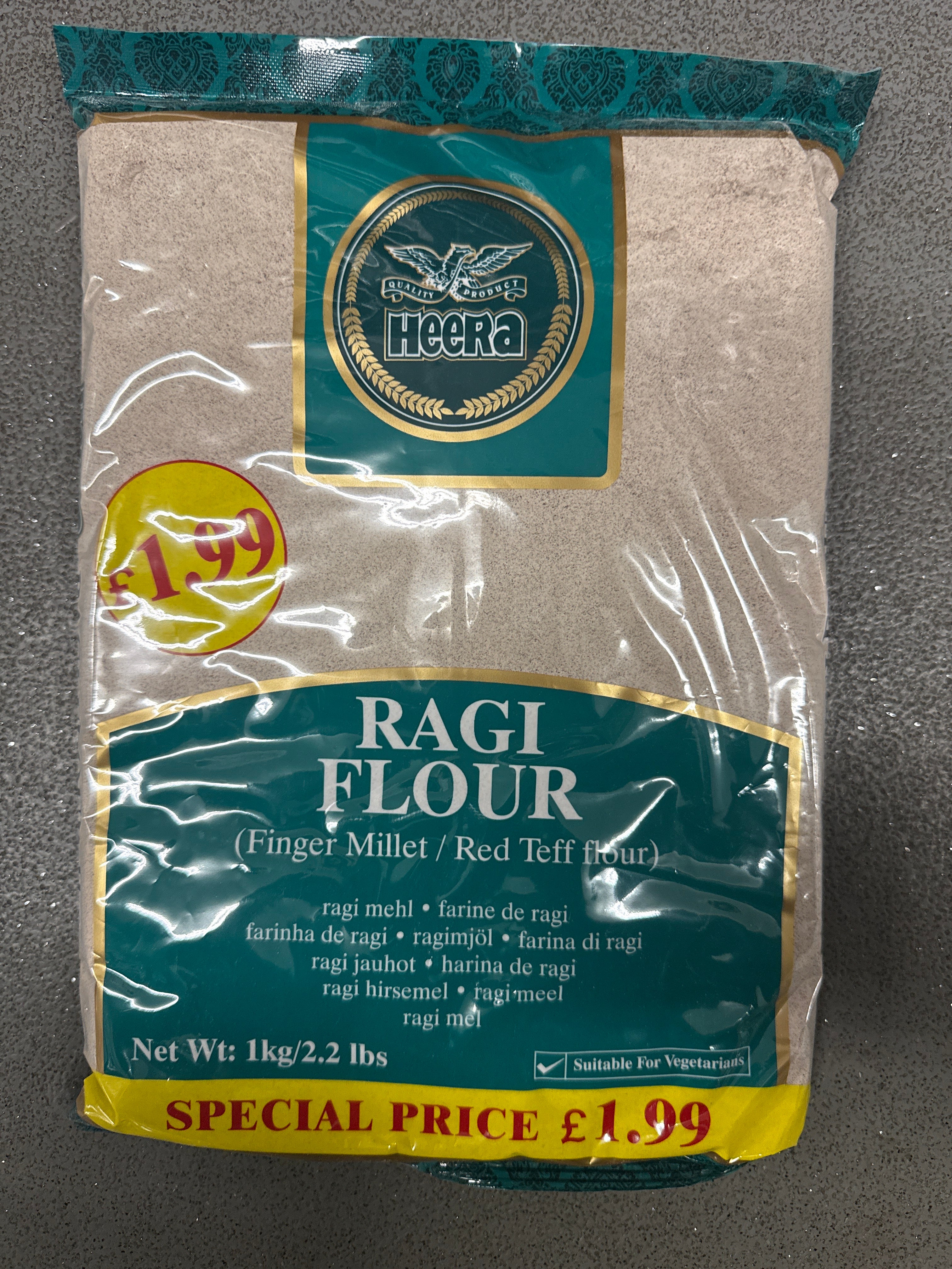 Heera Ragi flour 1kg