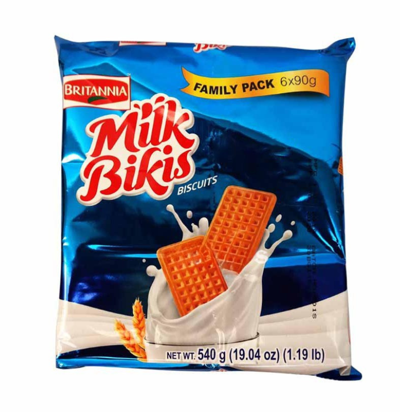 Britannia Milk Bikis Family Pack 540g