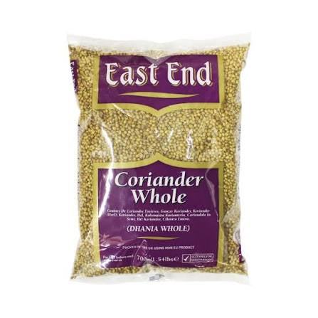 East end Whole Coriander 400g