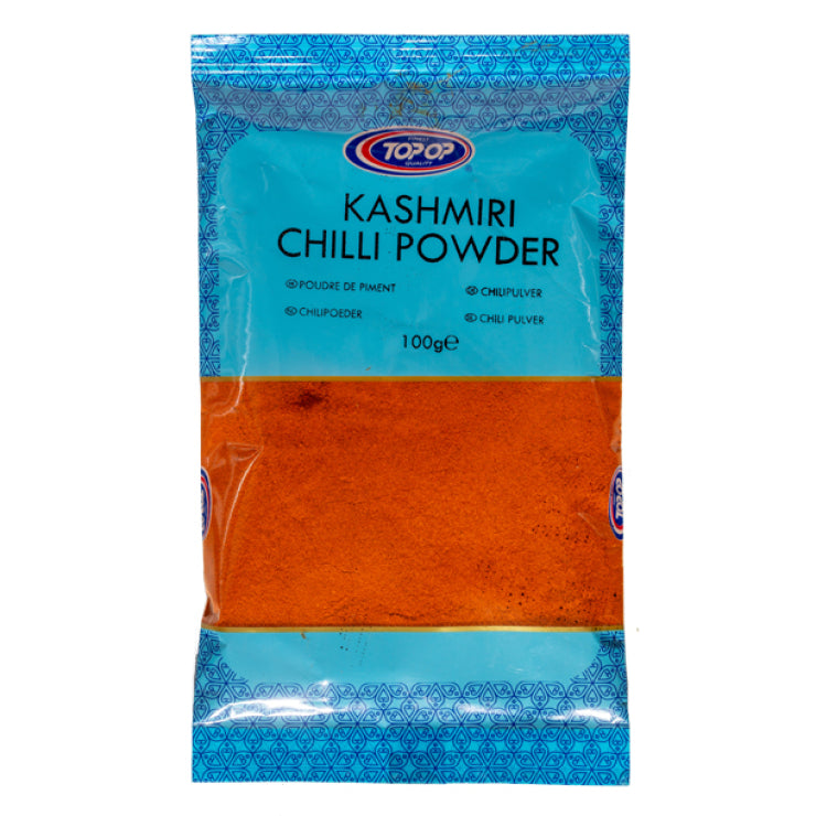 Top op Kashmiri chilli powder 100g