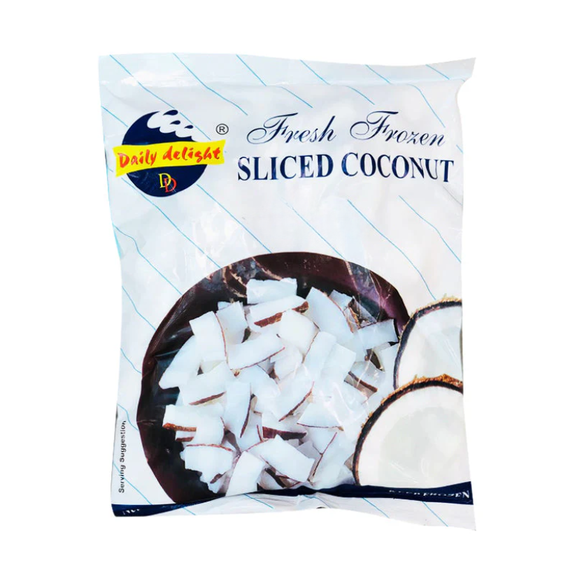 Daily Delight Sliced Coconut 400g - Convenient Cooking Essential