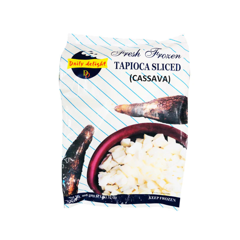 Daily Delight Tapioca Sliced 908g - Ready To Cook Pieces
