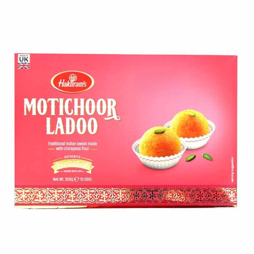 Haldiram's Mothichoor Laddoo 300g – Soft Festive Sweet