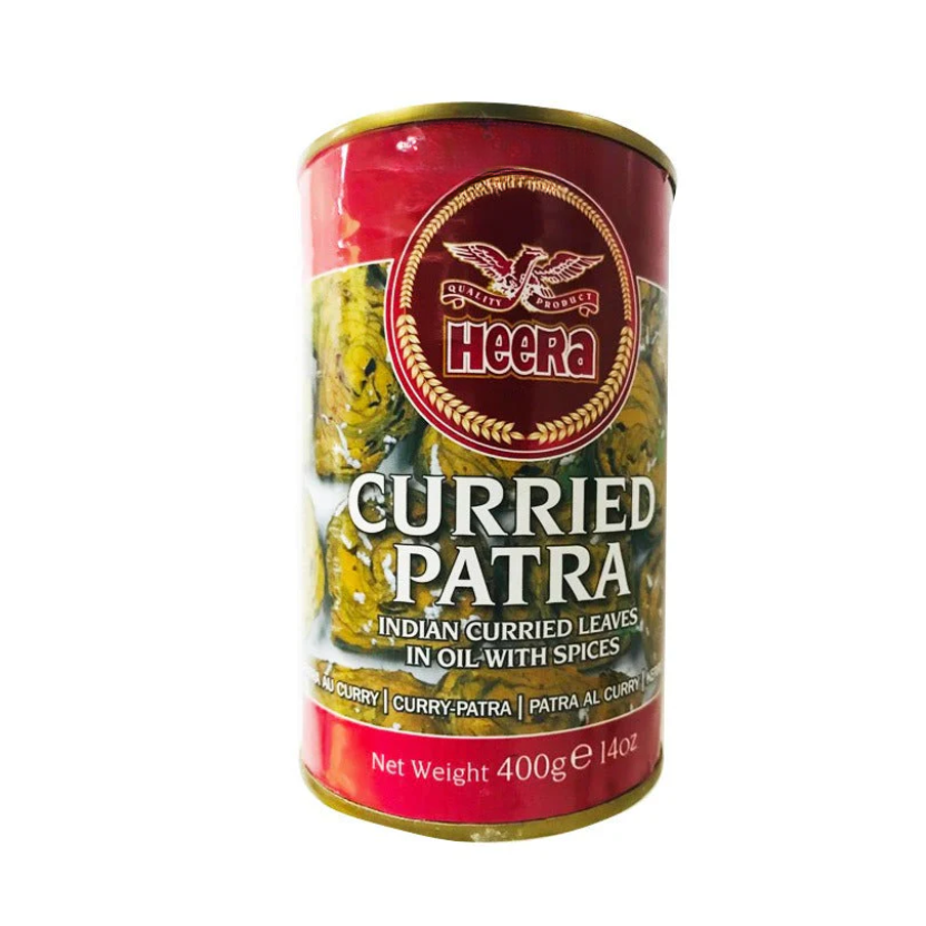 Heera Curried Patra 400g - Ready Spiced Leaves