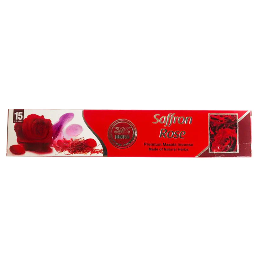 Heera Saffron Rose Agarbathi 15g