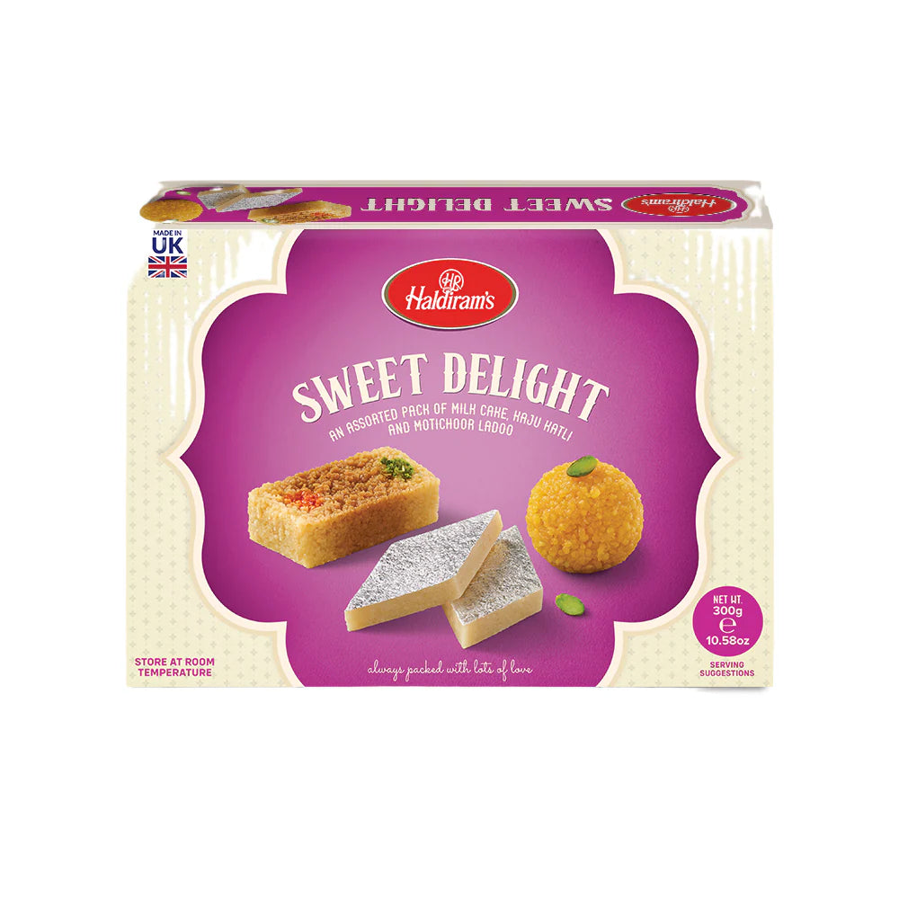 Haldiram's Sweet Delight 400g – Mixed Indian Sweets