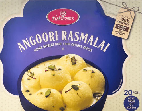 Haldiram angoori rasmalai