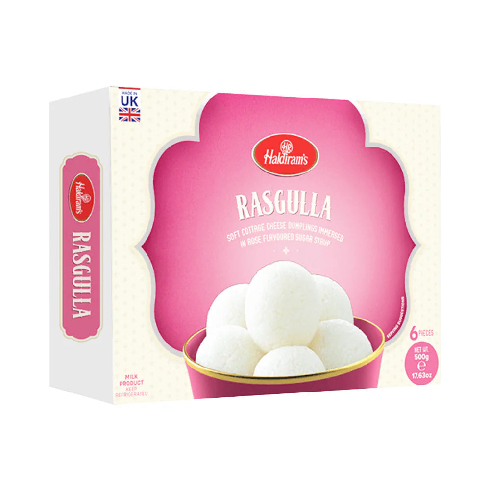 Haldiram chilled rasgulla box