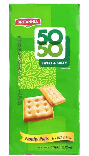 Britannia 50 50 Family Pack 372g