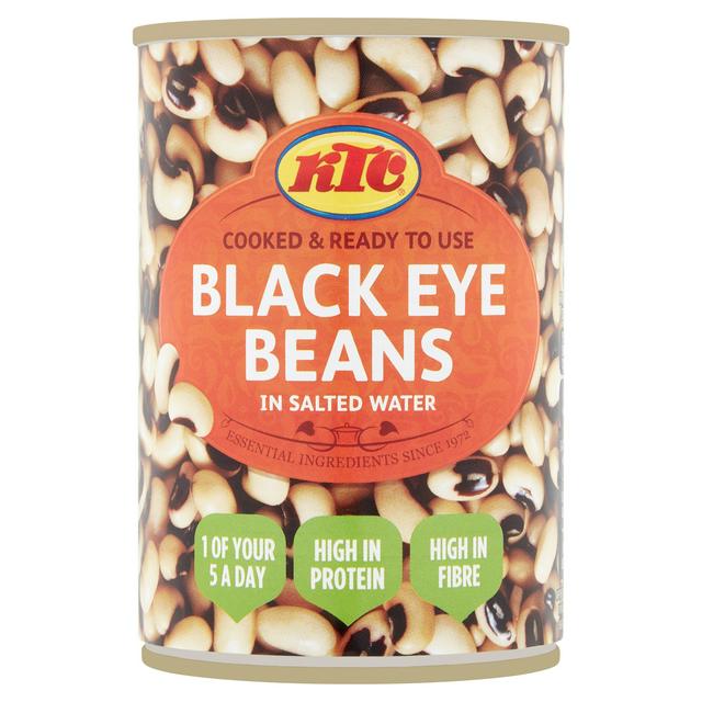 Ktc black eye beans tin 400g