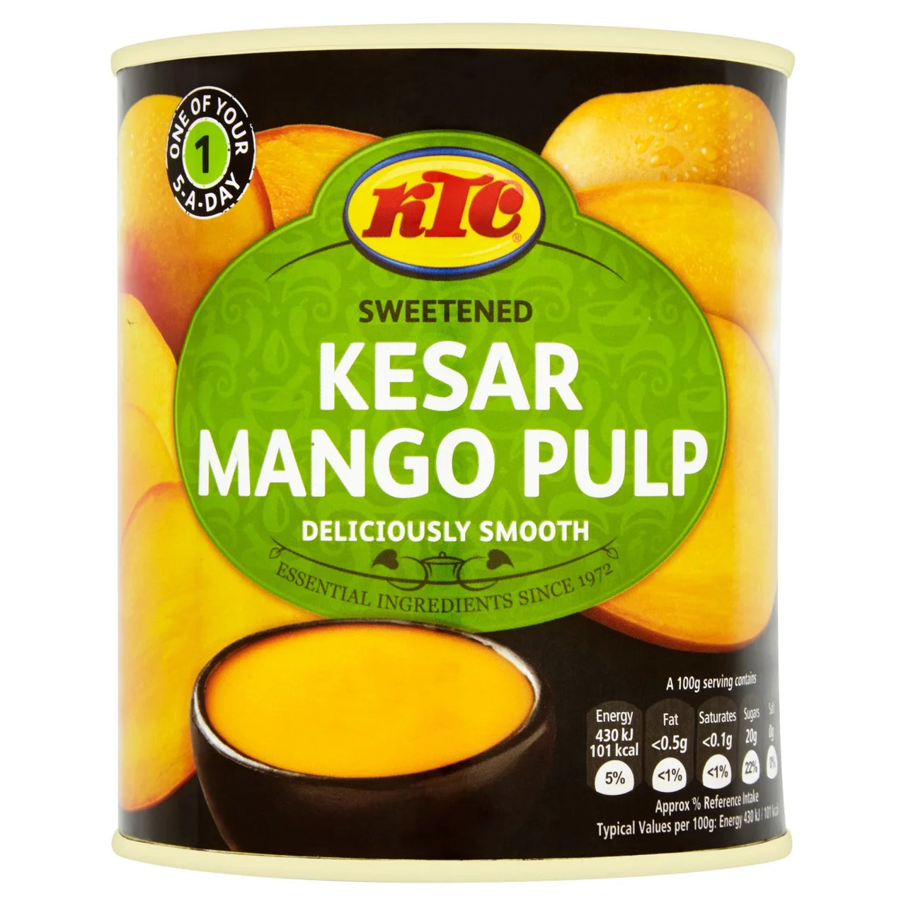 Ktc kesar mango pulp