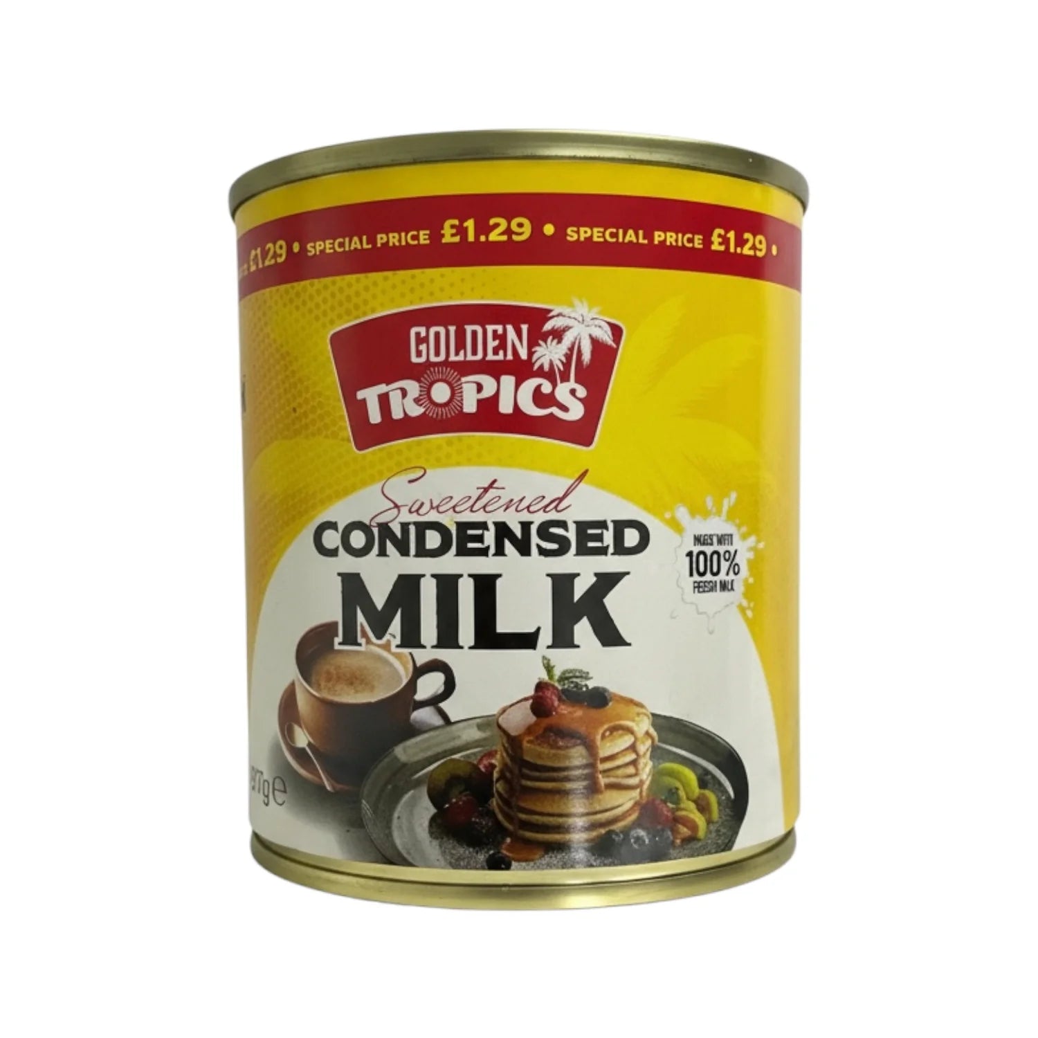 Golden tropics condensed milk