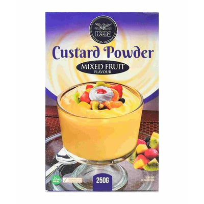 Heera mixed fruit custard powder mix