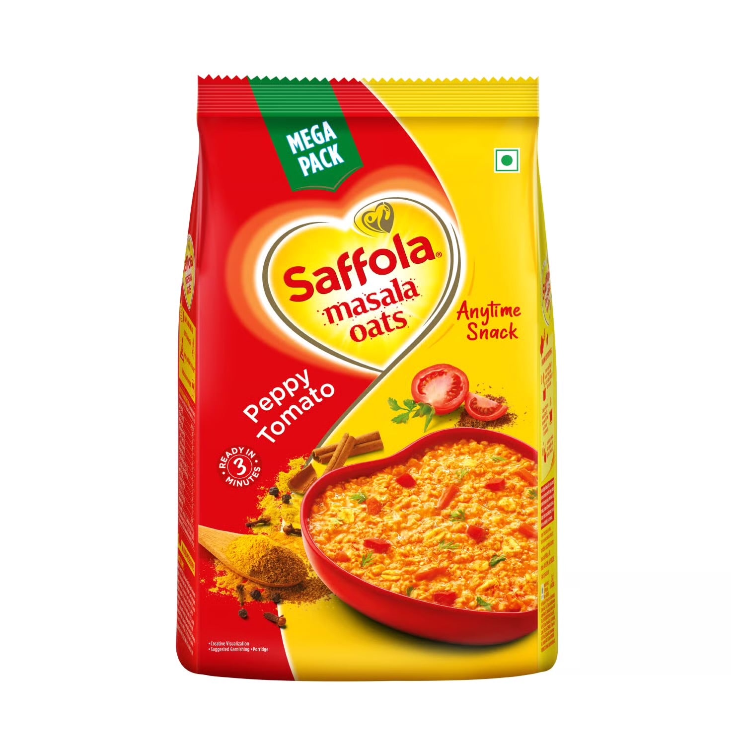 Saffola peppy tomato oats 500g