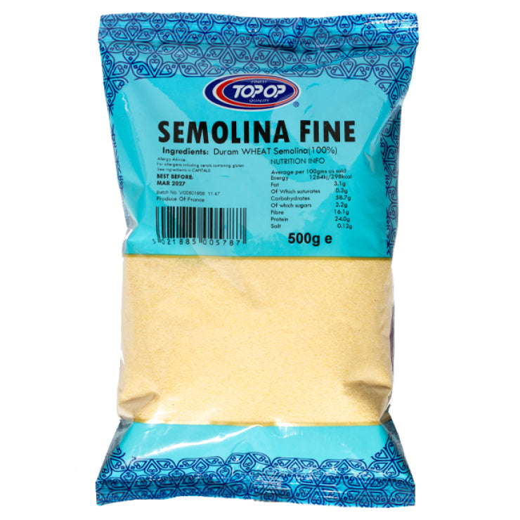 Topop semolina fine 375g