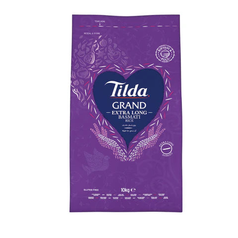 Tilda Grand Extra Long Grain Basmati Rice 10kg