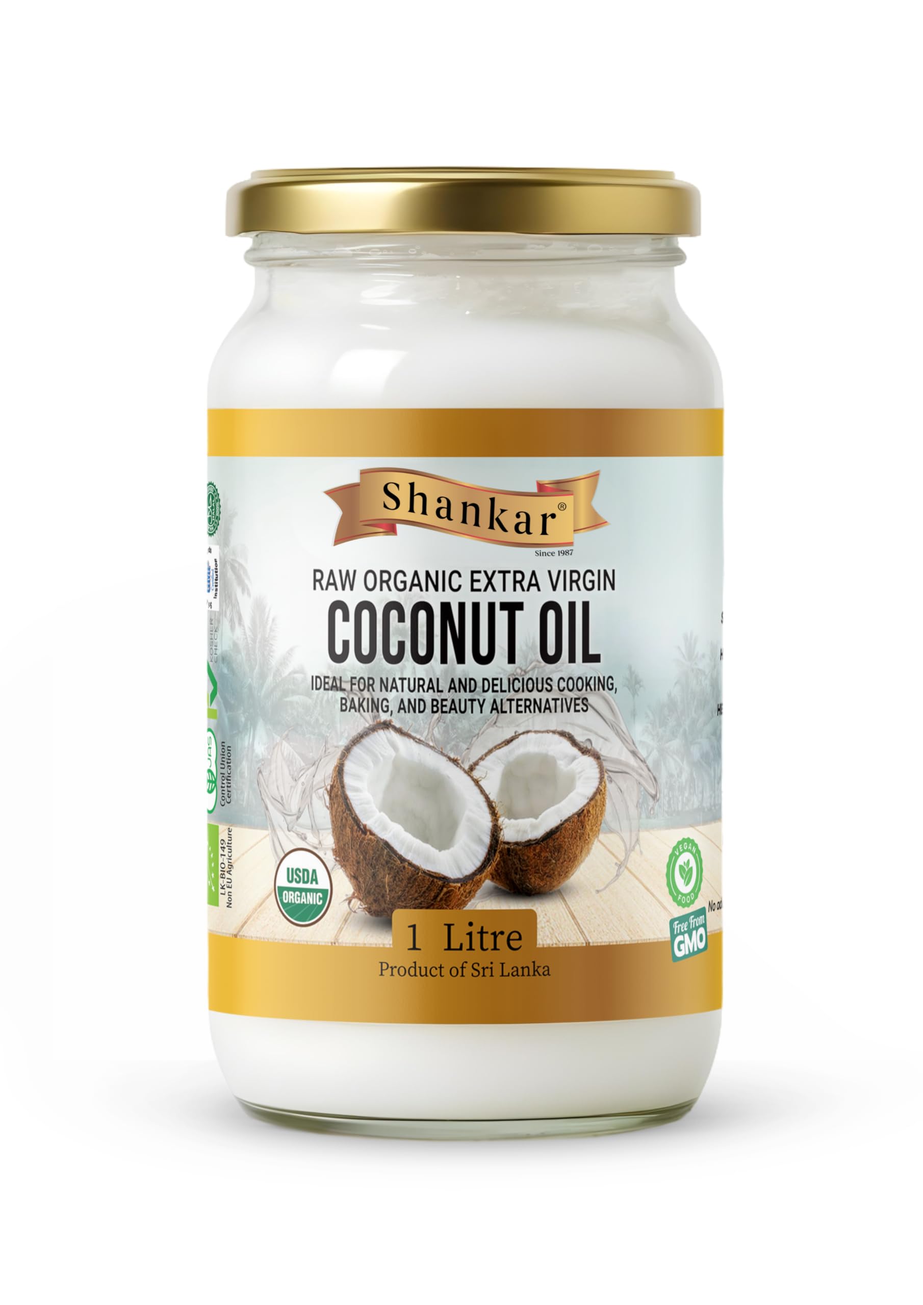Shankar Organic Coconut oil 1 Ltr