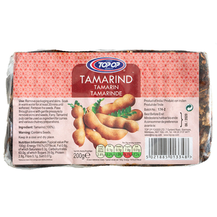 Topop tamarind bar 200g