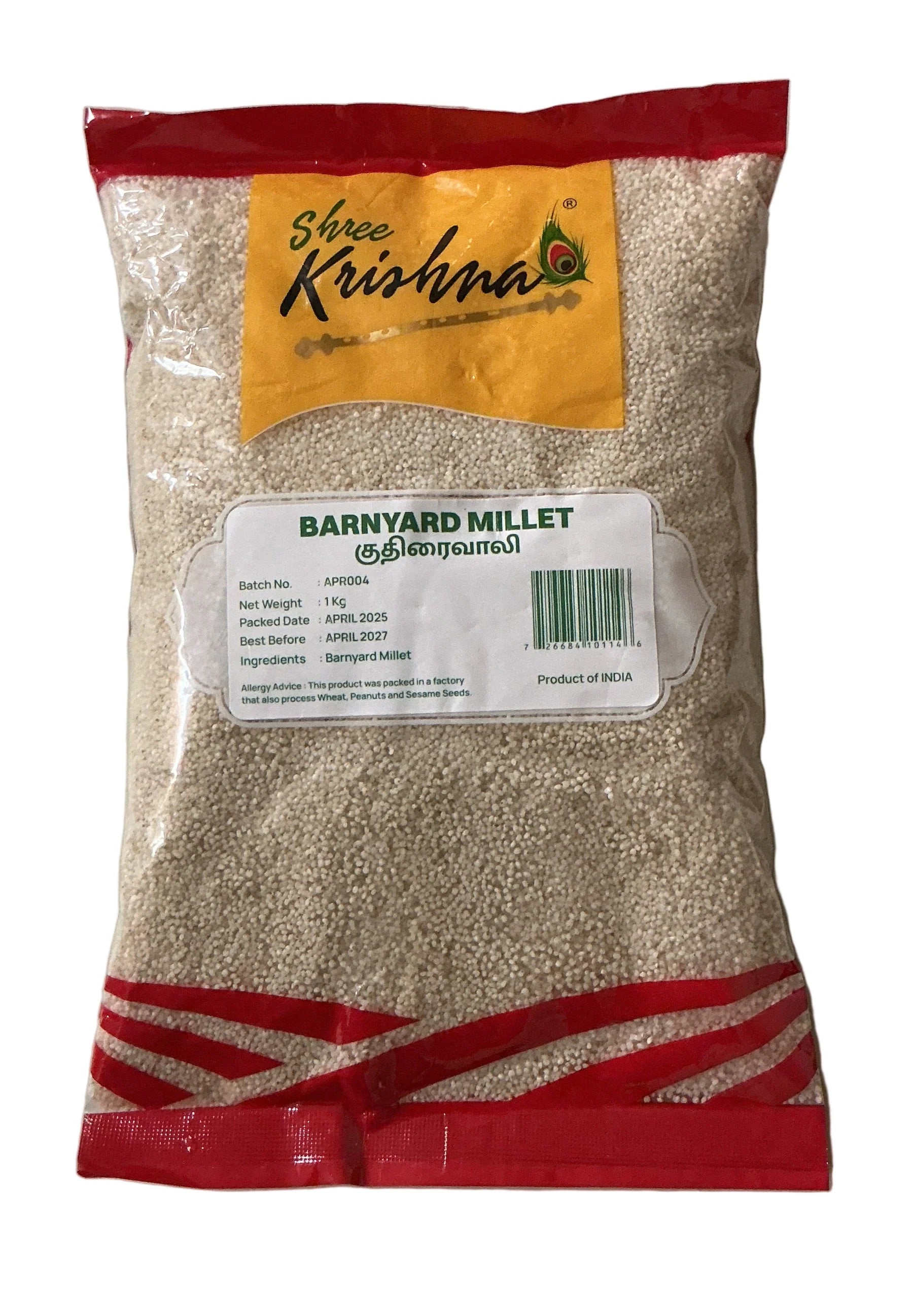 Shree Krishna Barnyard millets 1kg