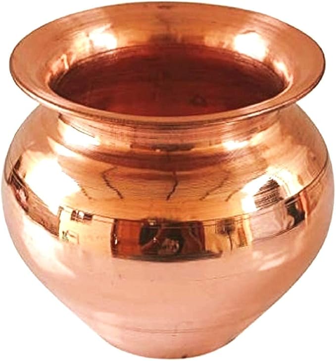 Pooja Copper Lota 9”
