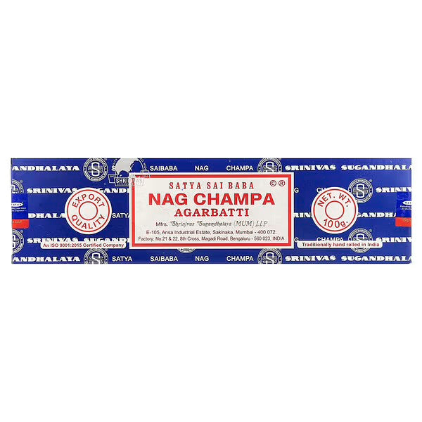 Satya Sai Nagchampa Natural Incense 15g