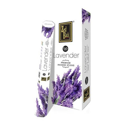 Zed Black Lavender agarbatti box