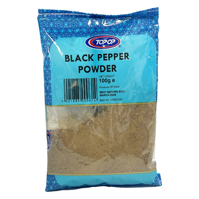 Topop Black Pepper Powder 100g