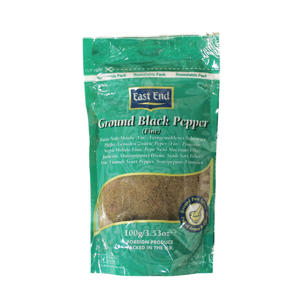 East end Ground Black Pepper 100g