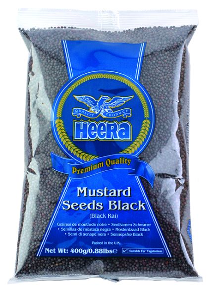 Heera Black Mustard Seeds 400g
