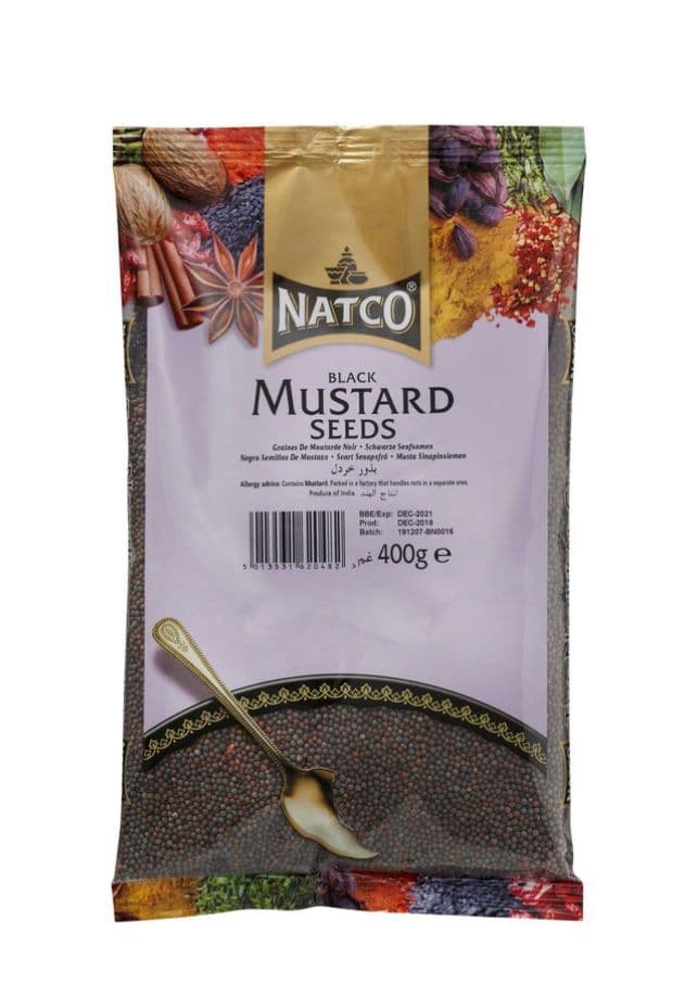 Natco Mustard Seeds Black 400g