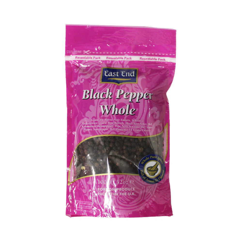 East End Black Pepper Whole 100g