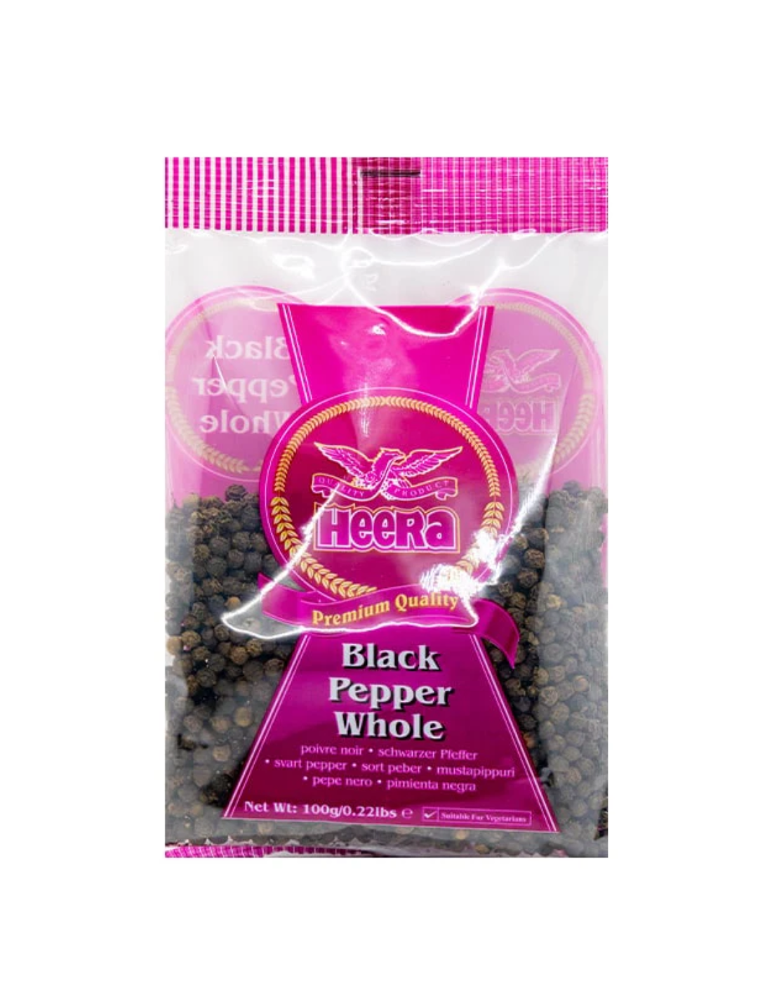 Heera Black Pepper Whole 100g