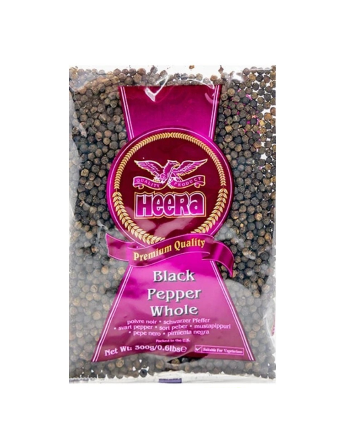 Heera Black pepper Whole 300g