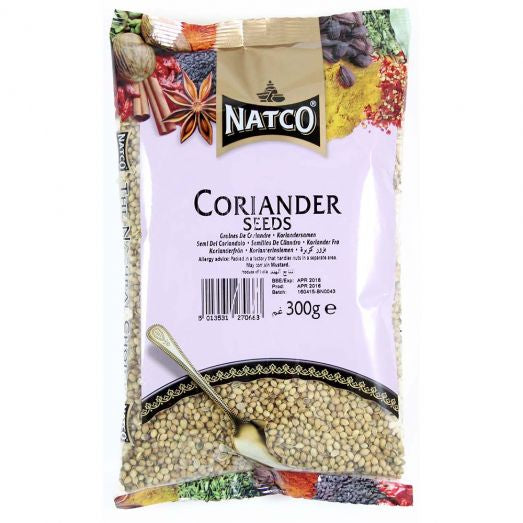 Natco Coriander Seeds 300g (whole Dhaniya)