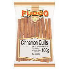 Fudco Cinnamon Quills 100g