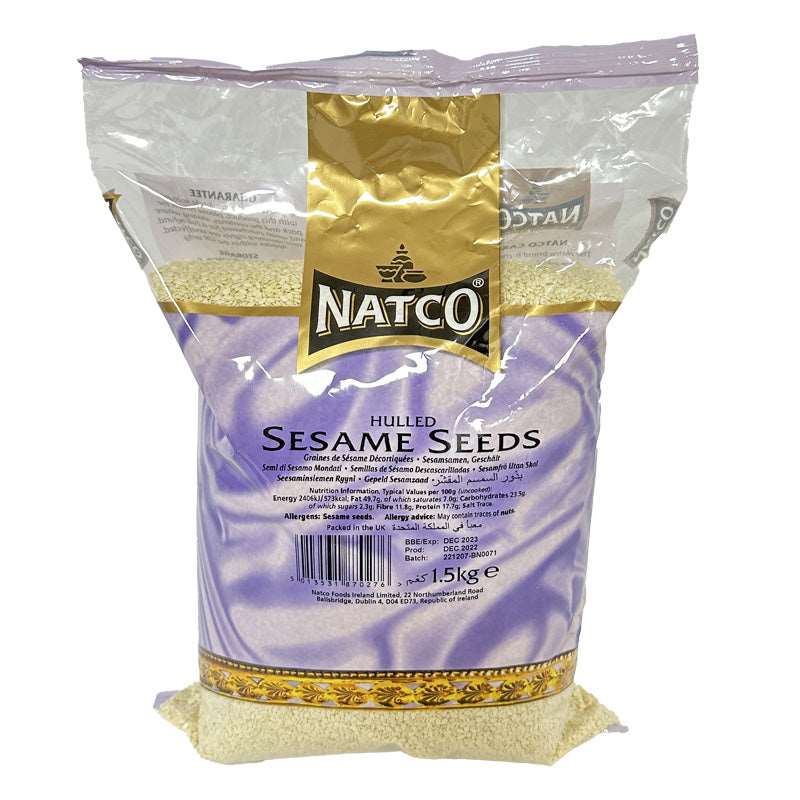 Natco Sesame Seeds Hulled 1.5kg