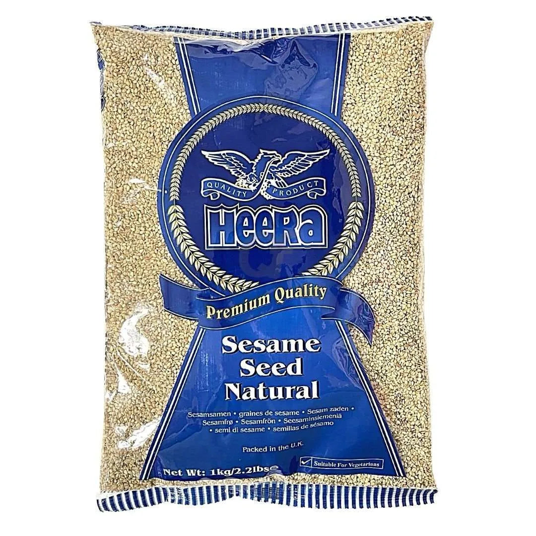 Heera Sesame Seeds Natural 1kg