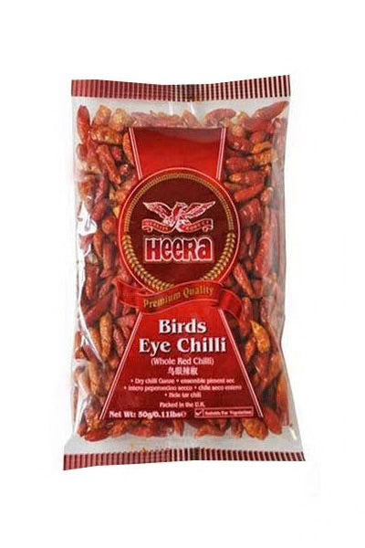 Heera Birds Eye Chilli 50g