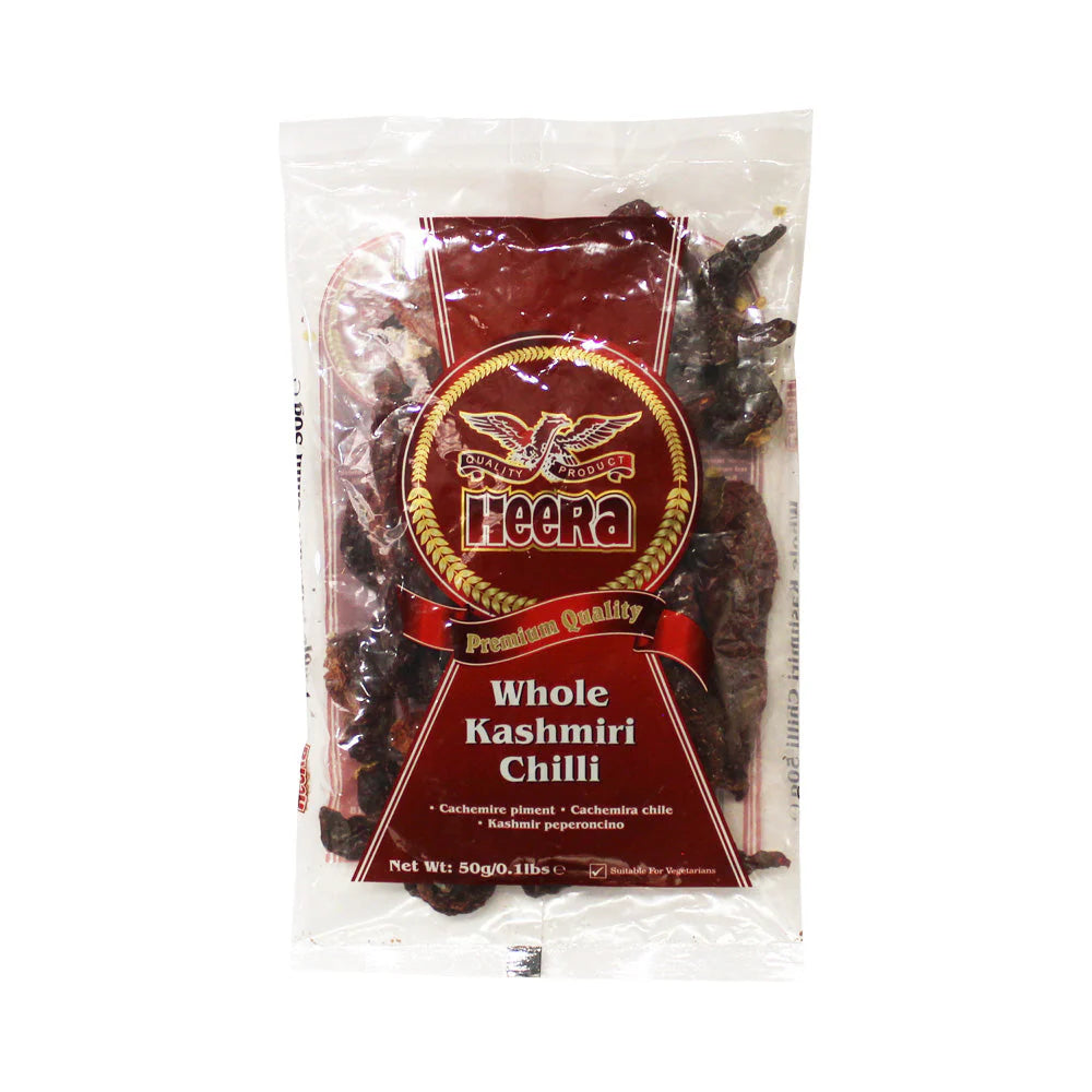 Heera Whole Kashmiri Chilli 50g
