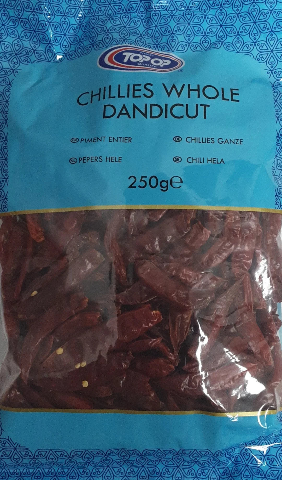 Topop Whole Dandicut Chilli 250g