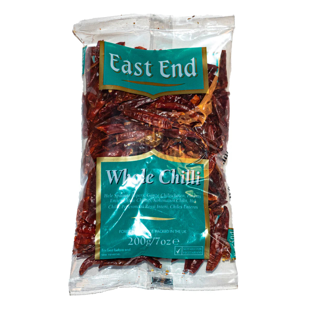 East End Whole Chilli 200g
