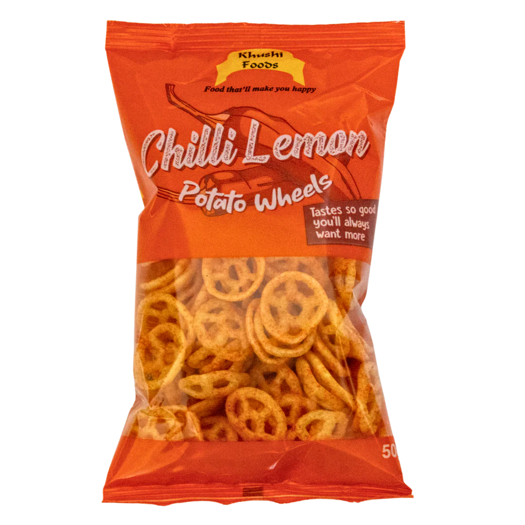 Khushi Chilli Lemon potato Wheels