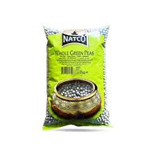 Natco Whole Green Peas 2kg