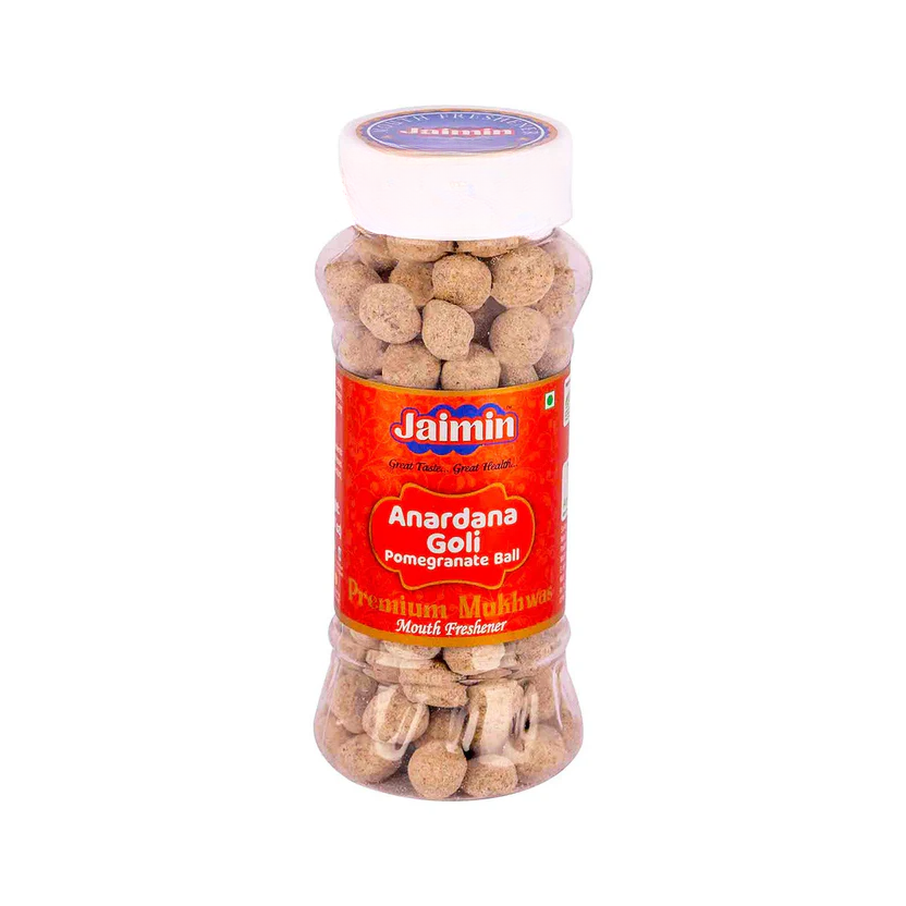 Jaimin Anardana Goli Pomegranate Ball 175g – Tangy Sweet Balls