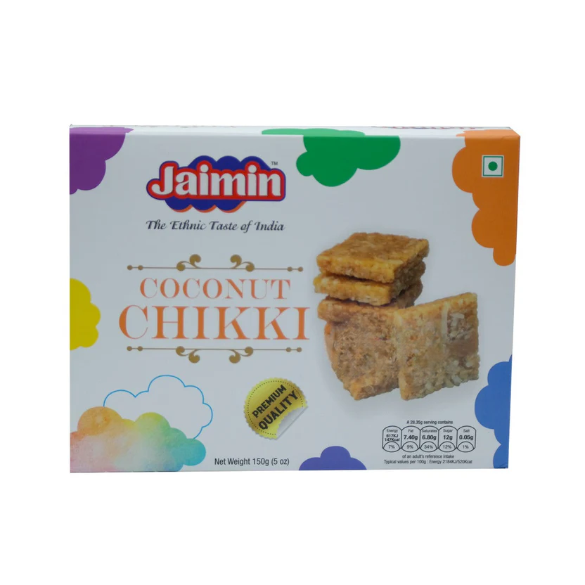 Jaimin Coconut Chikki 150g