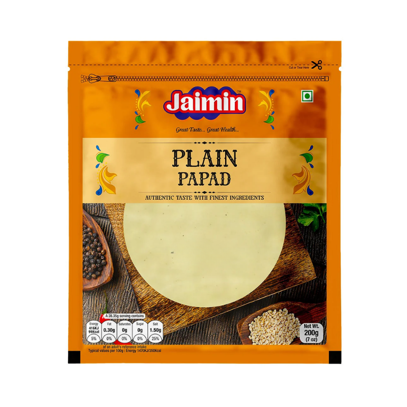 Jaimin Plain Papad 200g