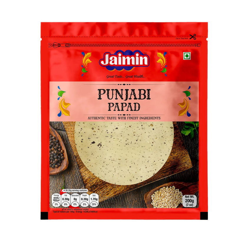 Jaimin Punjabi Papad 200g