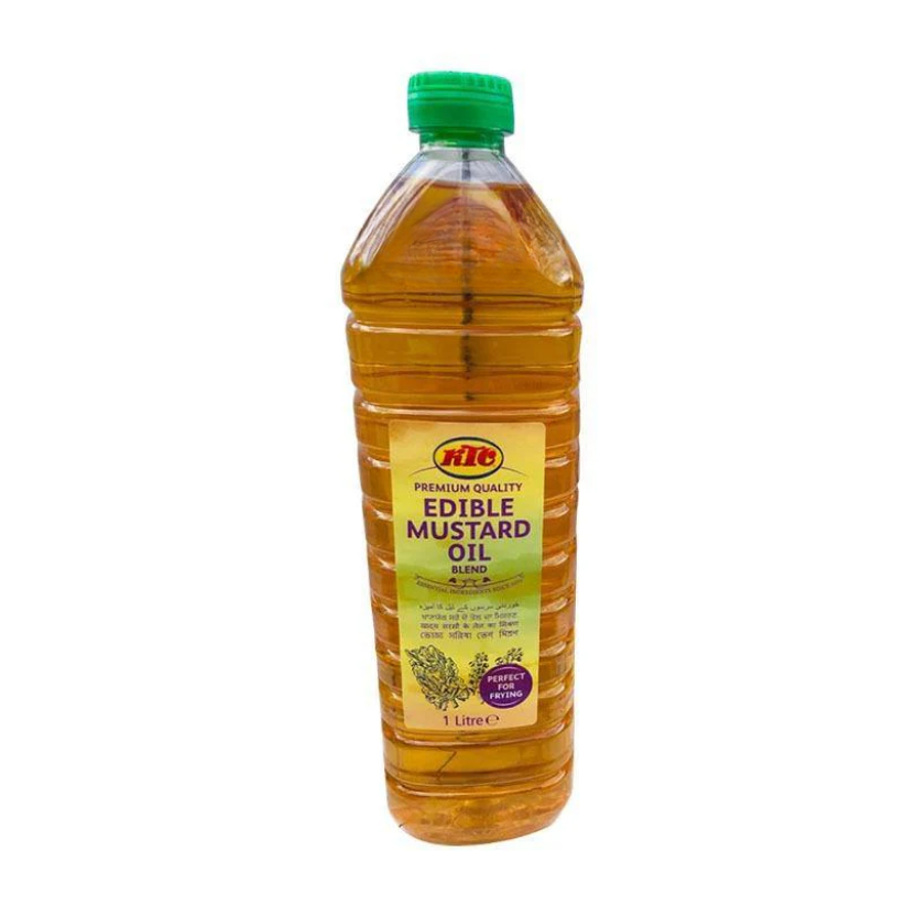 KTC Edible Mustard Oil 1L – Strong, Bold Flavour