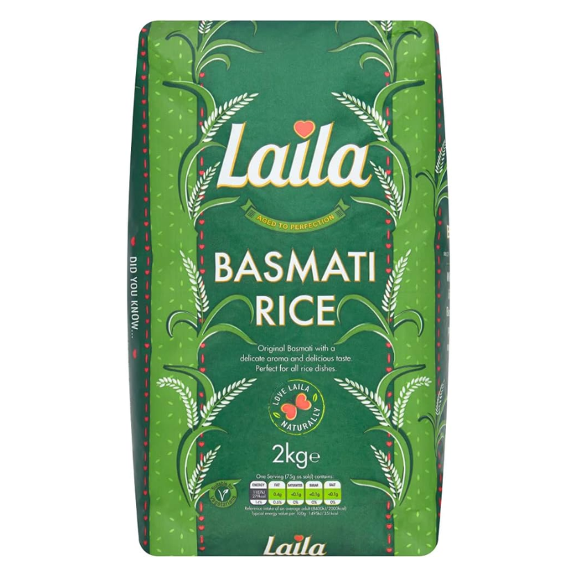 Laila Basmati Rice 2kg
