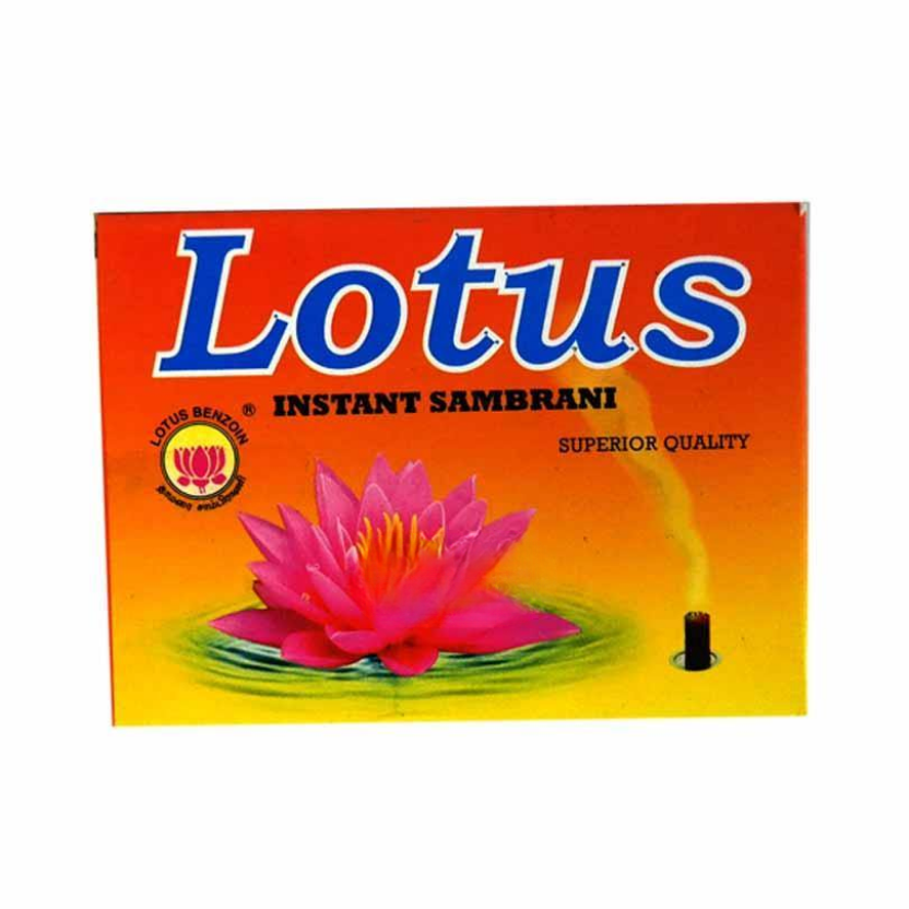 Lotus Instant Sambrani (20Pcs) - Quick Ritual Fragrance
